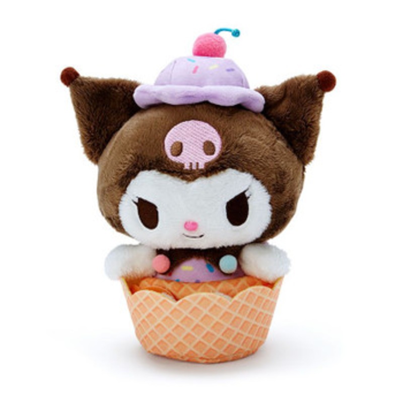 Sanrio Plush Toy Kuromi (Ice Cream Parlor)