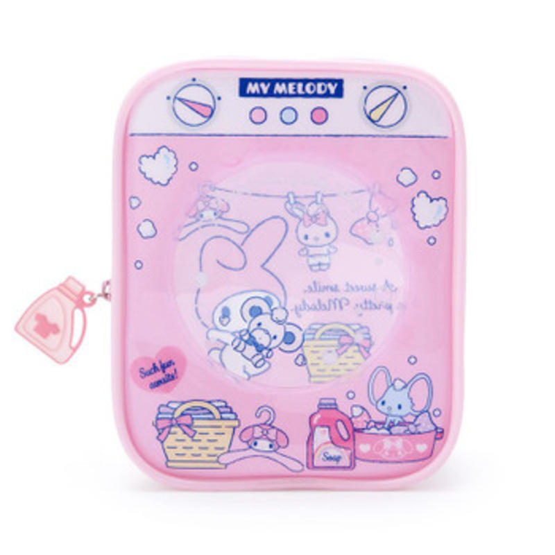 Sanrio Vinyl Pouch My Melody (Sanrio Laundry Day)