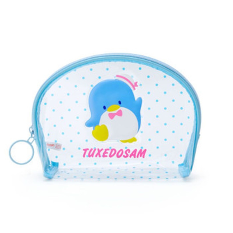 Sanrio Vinyl Pouch Polka Dot Tuxedo Sam