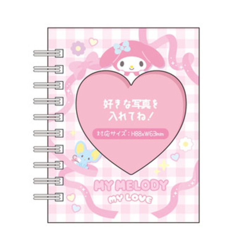 T’s Factory Sanrio Ring Notepad with Photo Pocket My Melody
