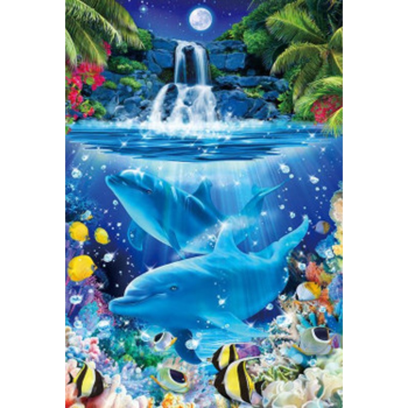 Beverly 1000-002 Jigsaw Puzzle Sacred Sea of Dolphins (1000 Pieces)