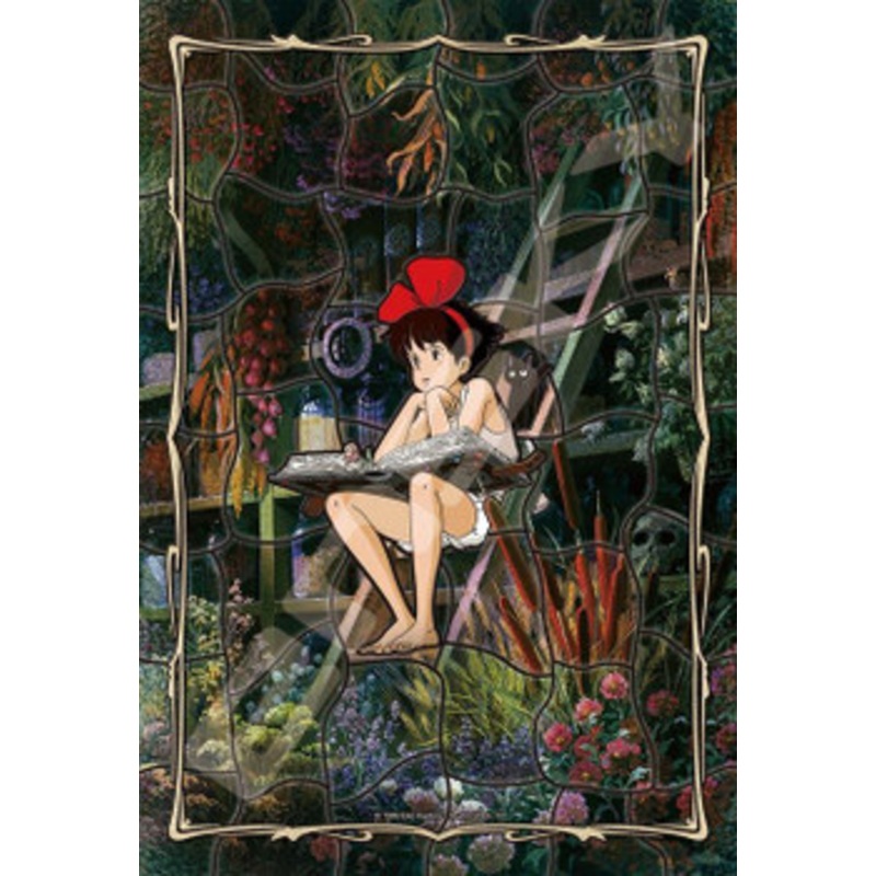 Ensky 300-AC055 Art Crystal Jigsaw Puzzle Studio Ghibli Kiki’s Delivery Service Girl’s Time (300 Pieces)