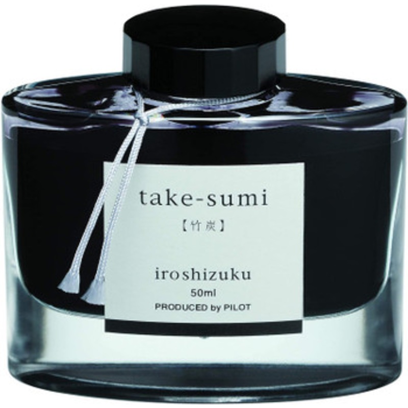 Pilot Fountain Pen Ink Iroshizuku Take-sumi INK-50-TAK