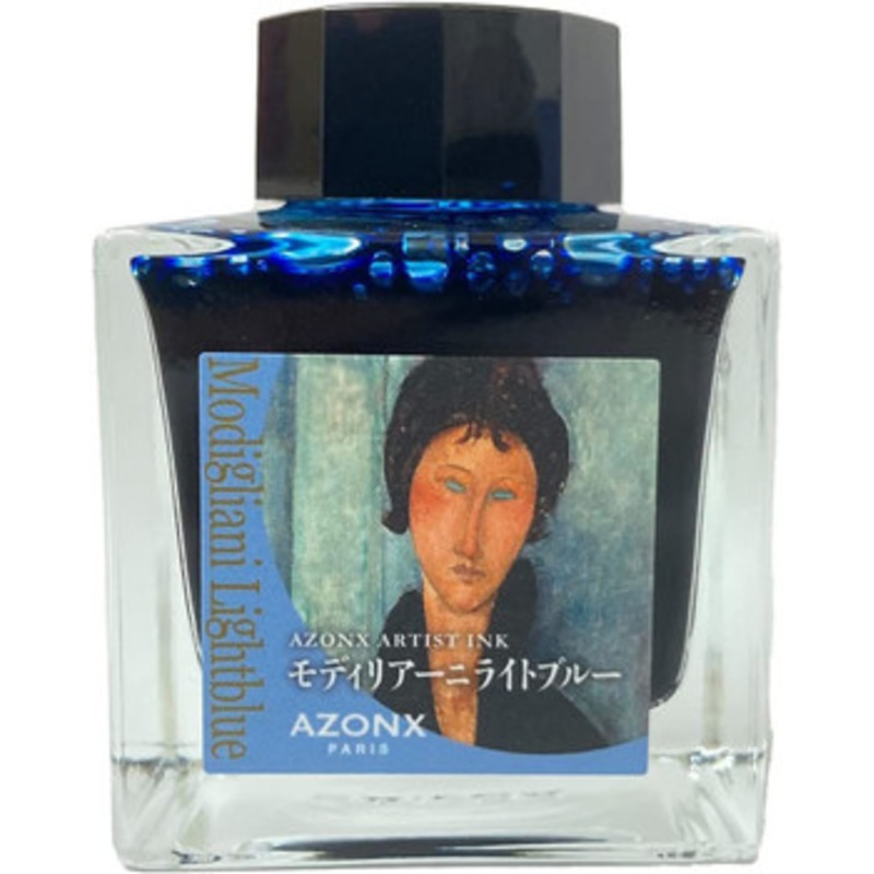 Sailor AZONX Artist Ink (Water-based) Modigliani Light Blue AX-8884