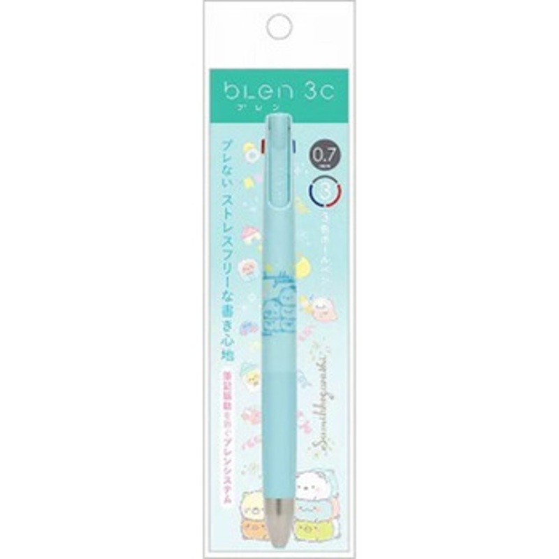 San-x Sumikko Gurashi  Blen Color Ballpoint Pen 0.7mm Light Blue