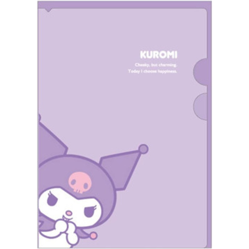 T’s Factory Clear Holder with Pocket Kuromi