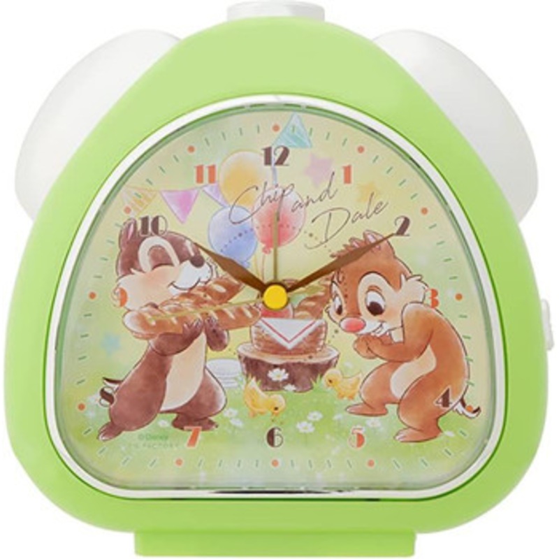 T’s Factory Disney Rice Ball Shaped Clock/Sunny Days Chip ‘n Dale