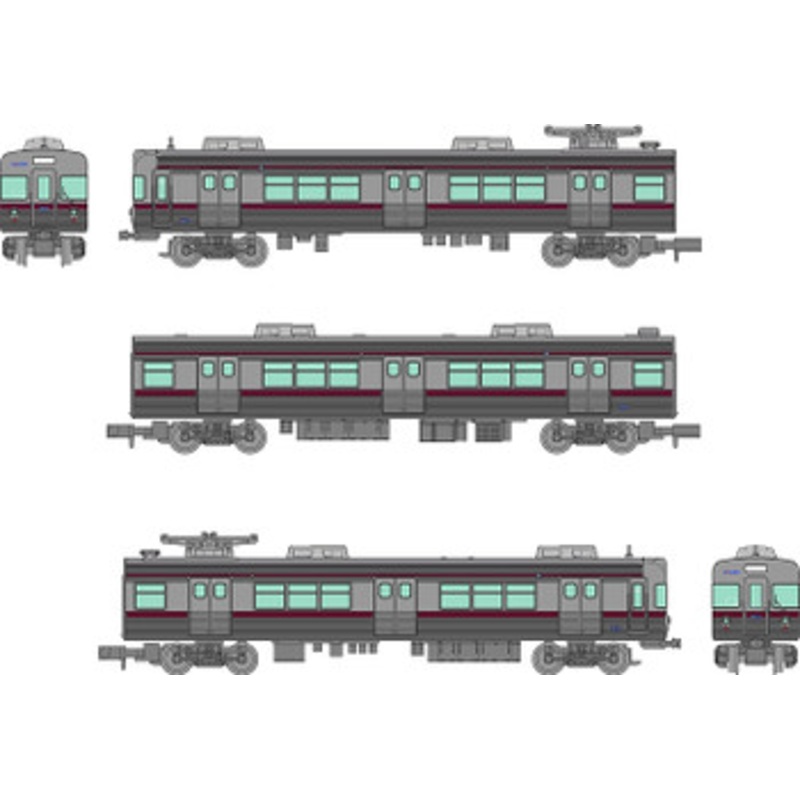 Tomytec Nagano Electric Railway Series 3600 L2 Configuration Retirement Commemorative 3 Cars Set (N scale)