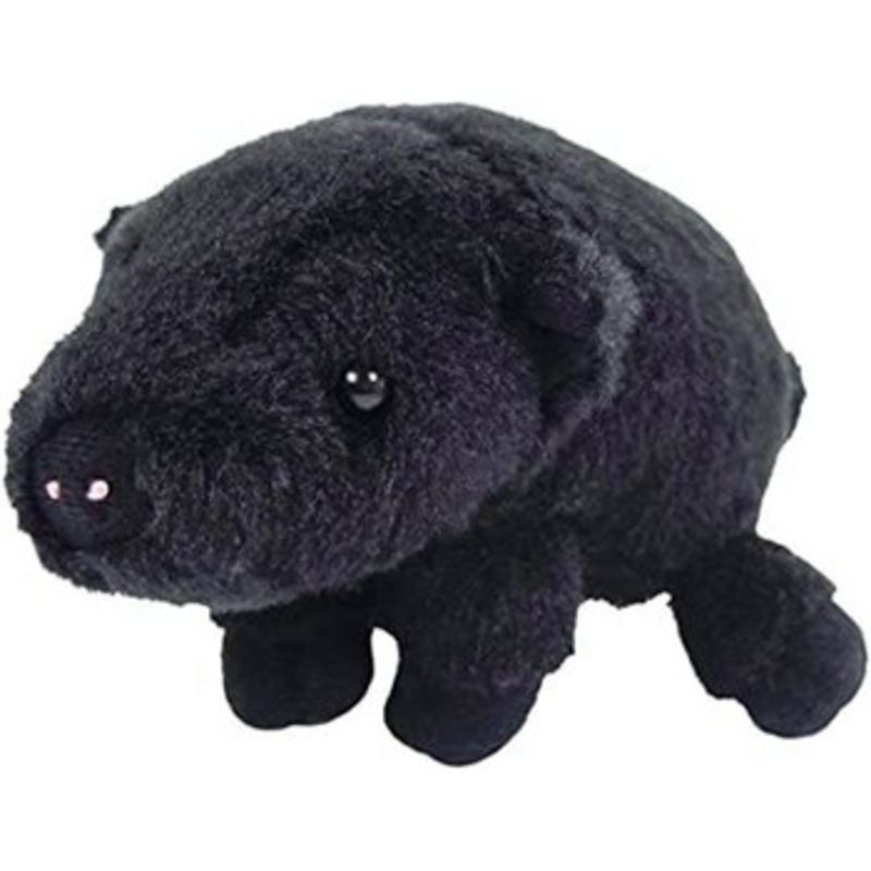Yoshitoku Plush Doll Land Animal Friends Pig Black