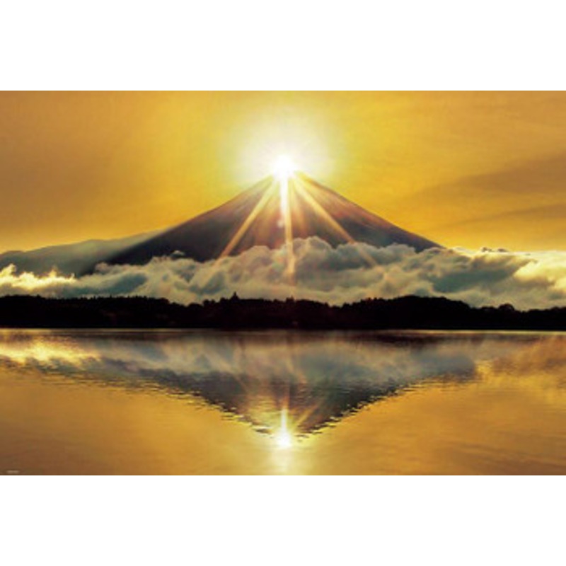 Beverly 300-003 Jigsaw Puzzle Golden Diamond Mt.Fuji (300 Pieces)