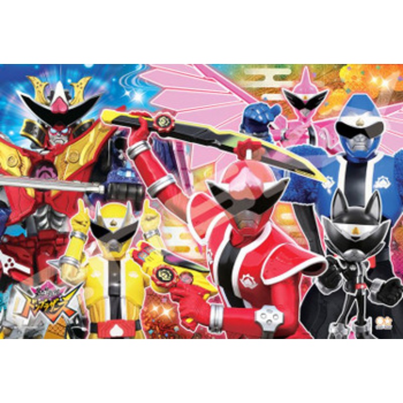Ensky 108-L778 Jigsaw Puzzle Avataro Sentai Donbrothers Ready For Battle (108 L-Pieces)