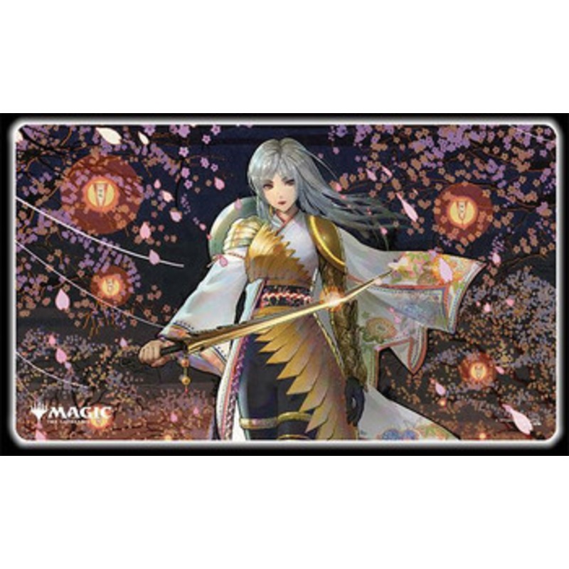 Ensky Magic: The Gathering Player’s Rubber Mat Kamigawa: Neon Dynasty ‘The Wandering Emperor’ MTGM-021