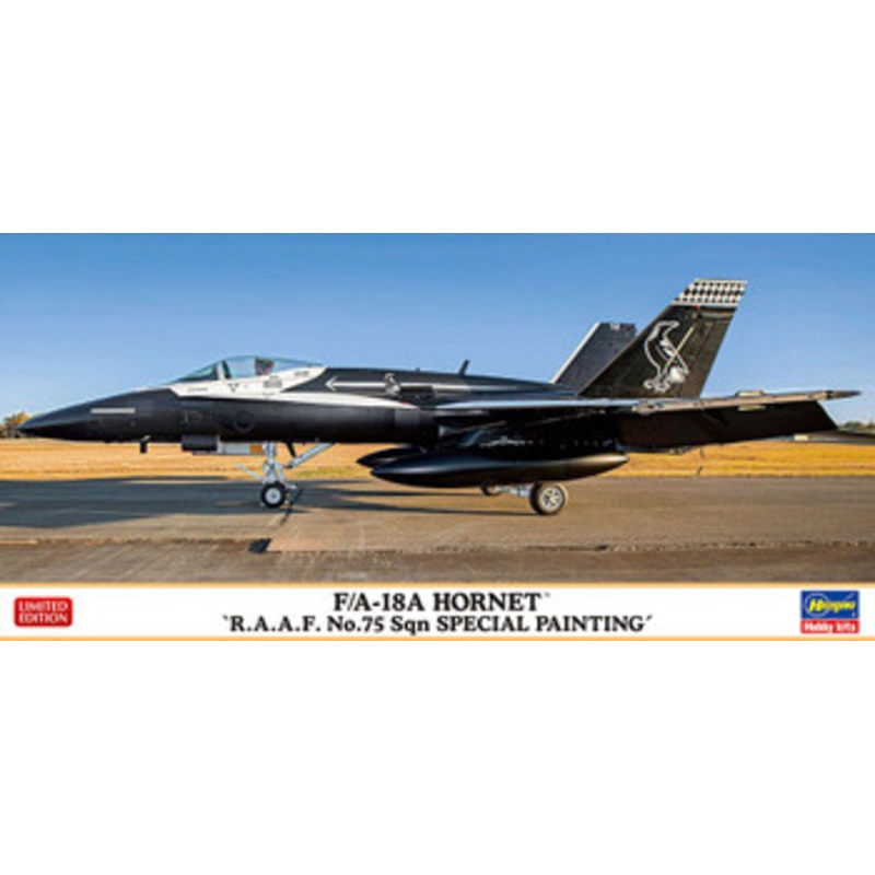 Hasegawa 1/72 F/A-18A Hornet Royal Australian Air Force 75th Anniversary Paint Ver. Plastic Model