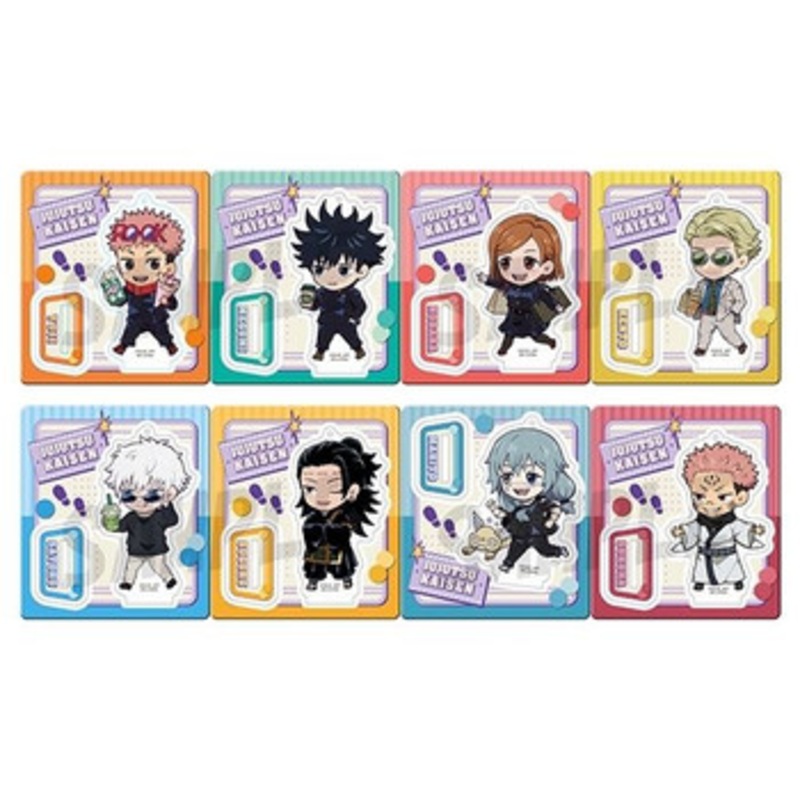 Megahouse Jujutsu Kaisen Tokotoko Acrylic Stand Vol.2 8 Pcs Box