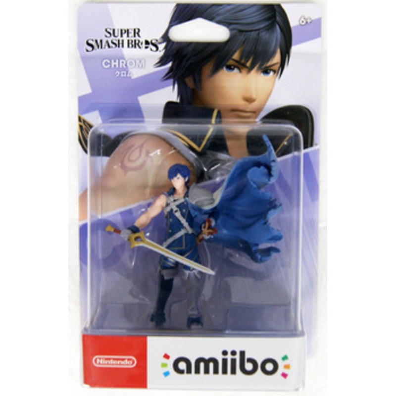 Nintendo amiibo Super Smash Bros. Chrom Figure (Fire Emblem Series)