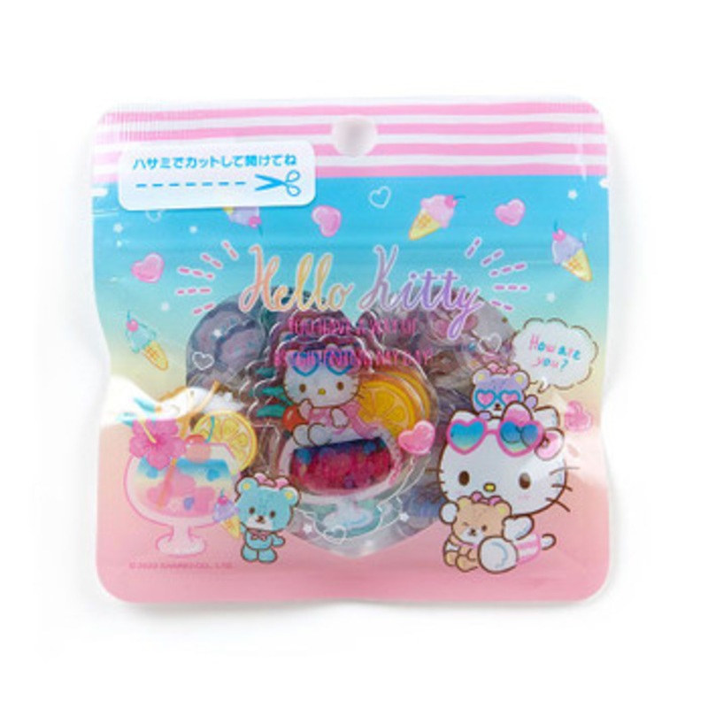 Sanrio Summer Sticker Pack (Clear) Hello Kitty