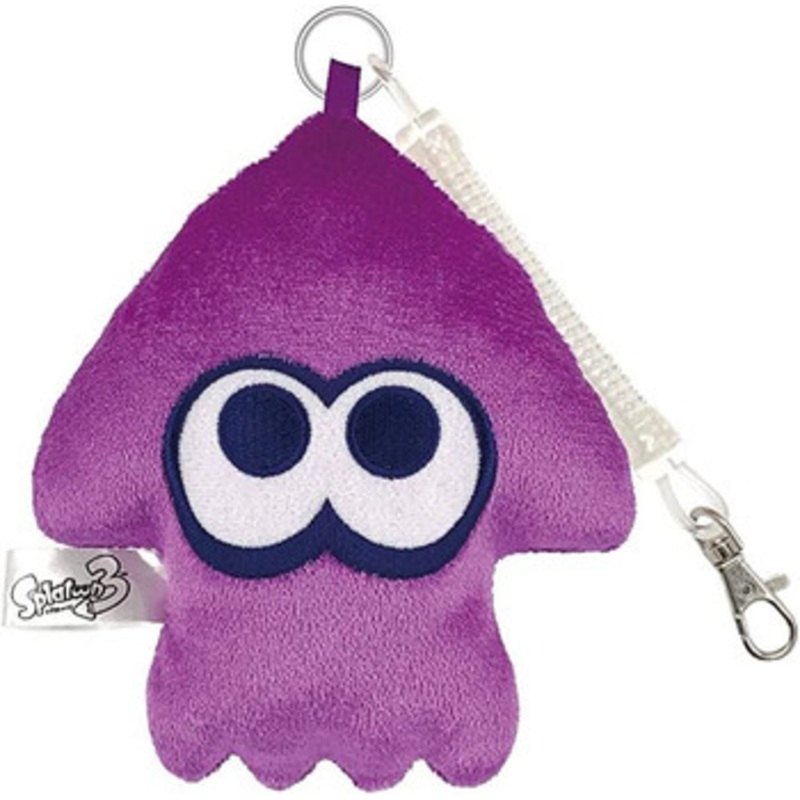 Sun Art Splatoon 3 Pass Case Purple Squid
