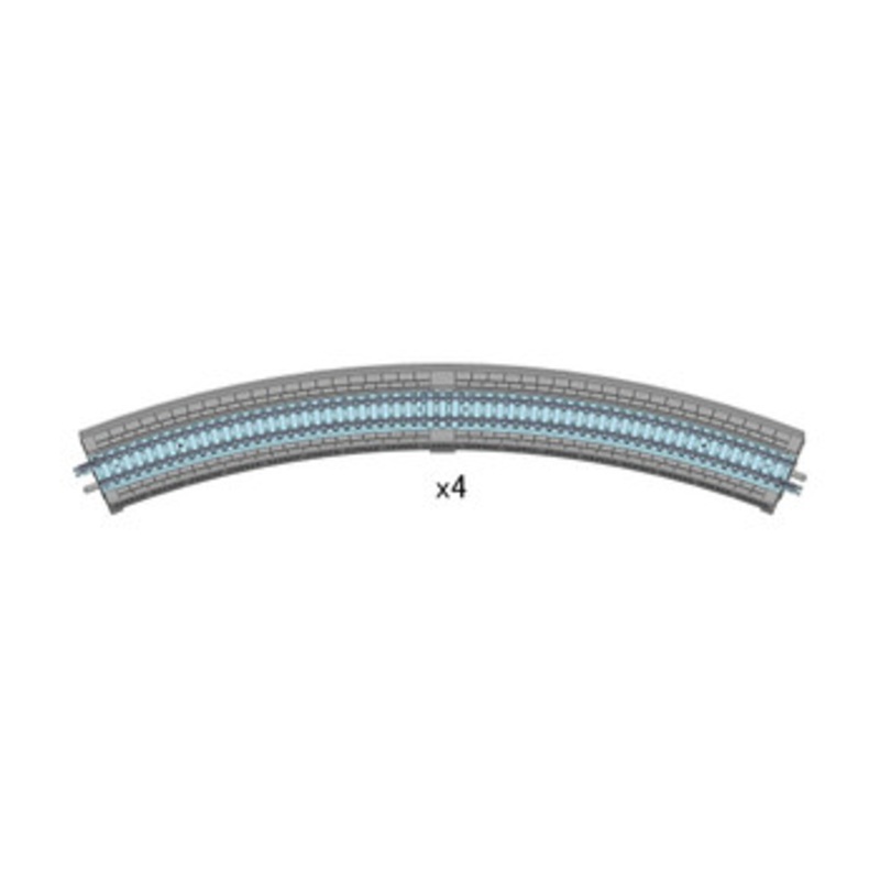Tomix 1875 391mm Radius 45 Overhead Viaduct Track HC391-45-PC (F) (4 pieces) (N scale)