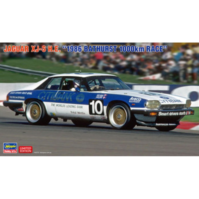 Hasegawa 1/24 Jaguar XJ-S H.E. ‘1986 Bathurst 1000km Race’ Plastic Model
