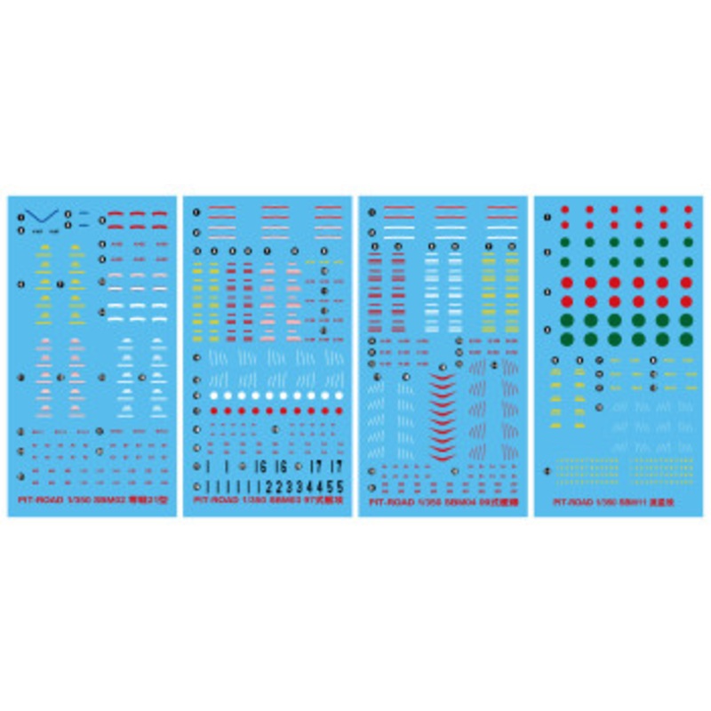 Pit-Road 1/350 3 Decal Set for Japanese Navy Aircraft