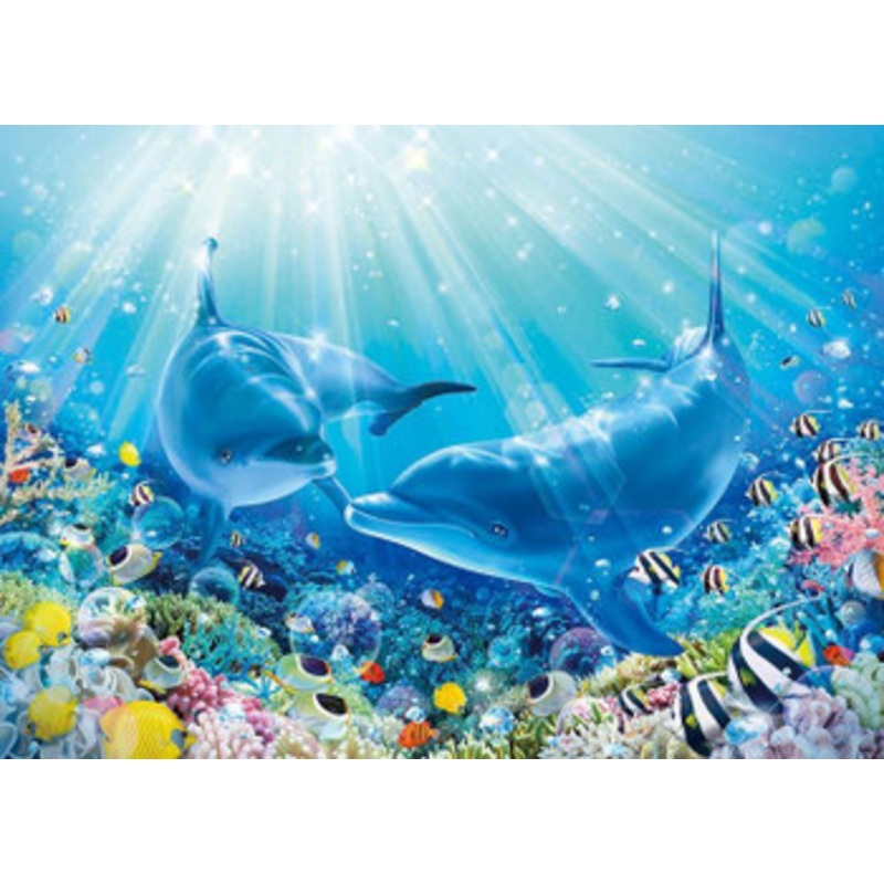 Beverly 66-219 Jigsaw Puzzle Destiny Dolphins (600 Pieces)