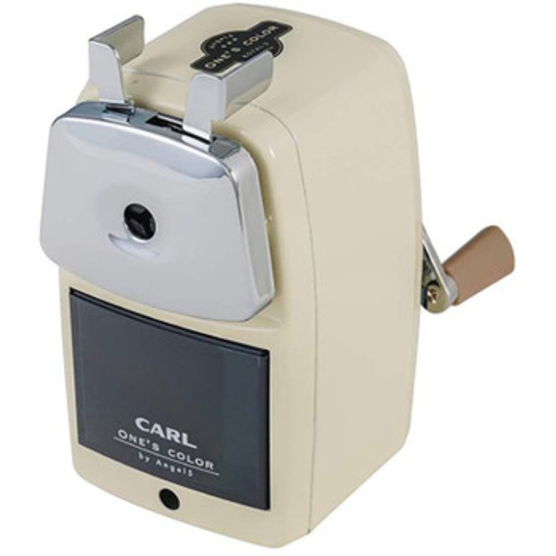 CARL Desktop Pencil Sharpener Angel 5 Royal 3 Cream