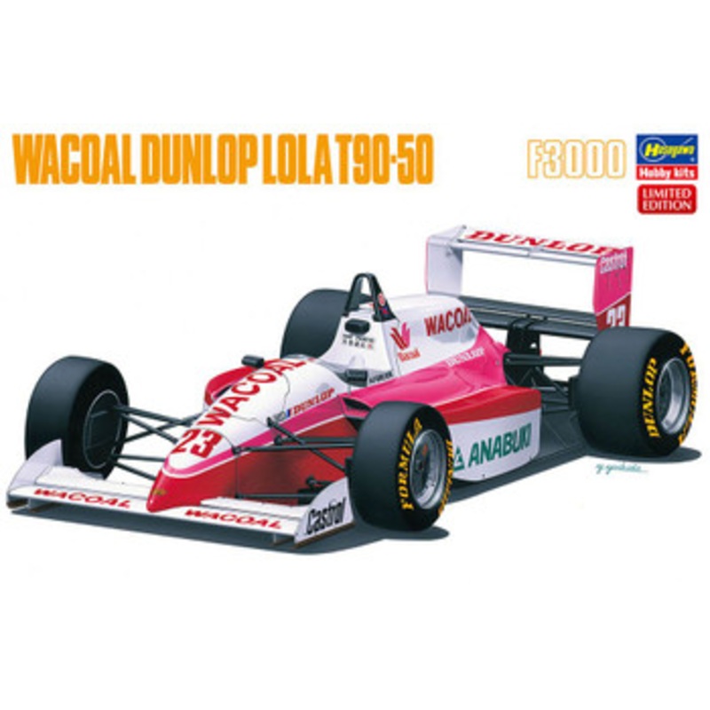 Hasegawa 1/24 Wacoal Dunlop Lola T90-50 Plastic Model