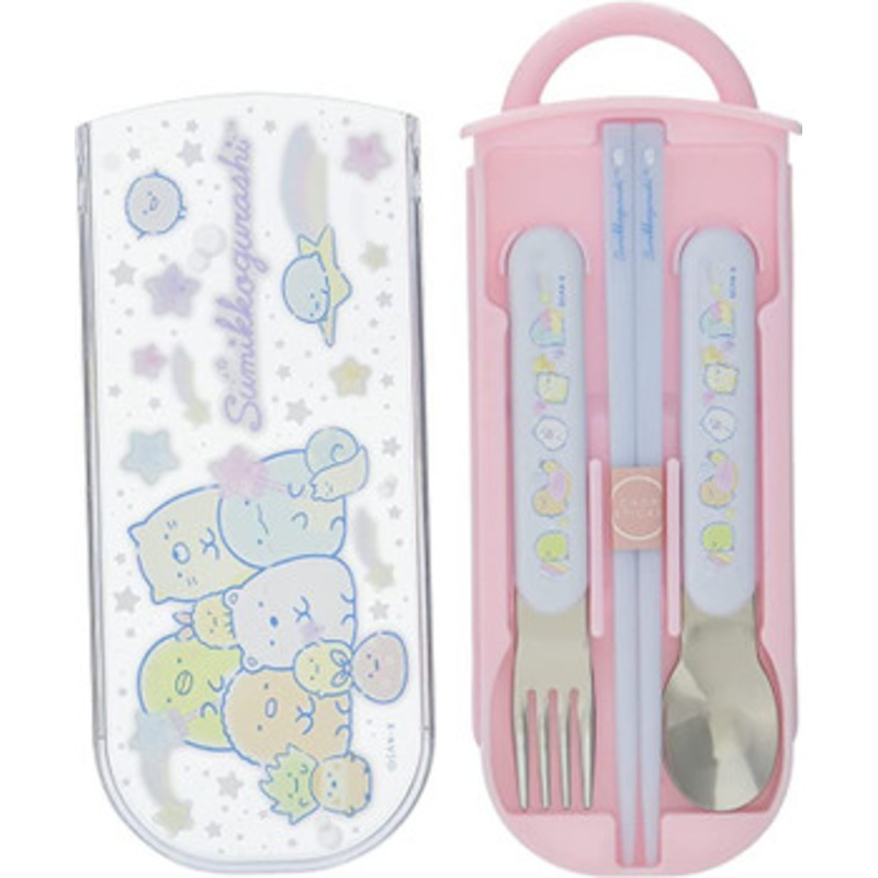 San-x Sumikko Gurashi Lunch Trio Set (Fork, Spoon, Chopsticks)