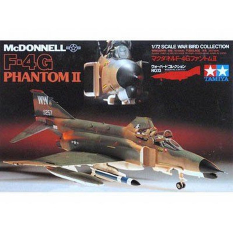 Tamiya 1/72 McDonnell F-4G Phantom II Plastic Model
