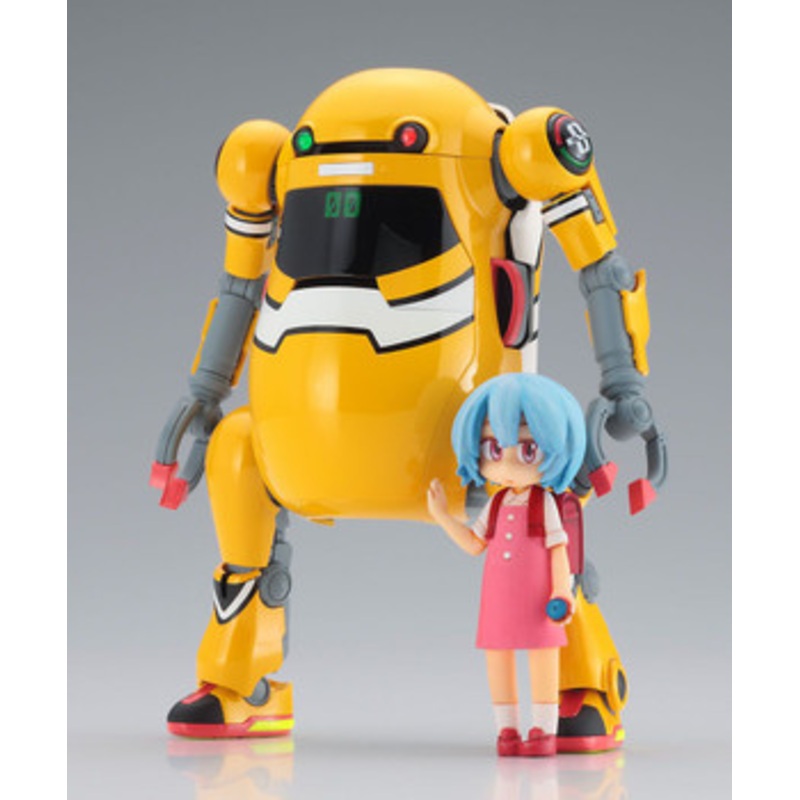 Hasegawa Evangelion 1/20 Mechatro WeGo Vol.1 Unit-00 w/ Rei Ayanami Plastic model
