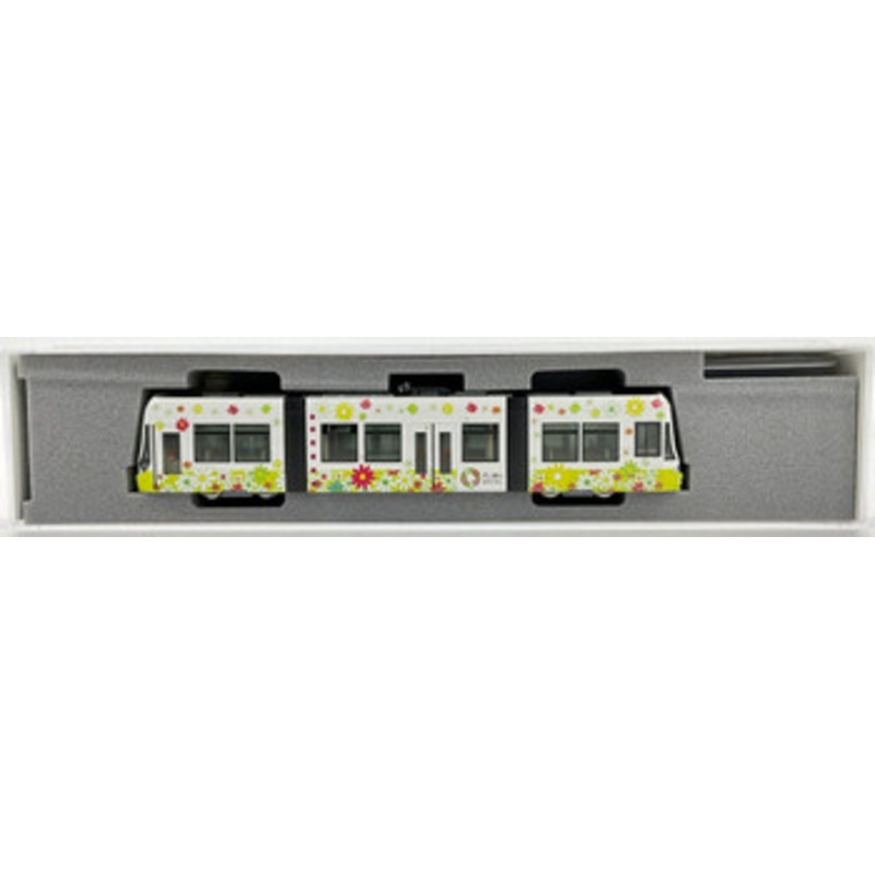 Kato 14-804-6 Hiroshima Railway Type 1002 Greenmover LEX ‘Flower Train’ (N scale)
