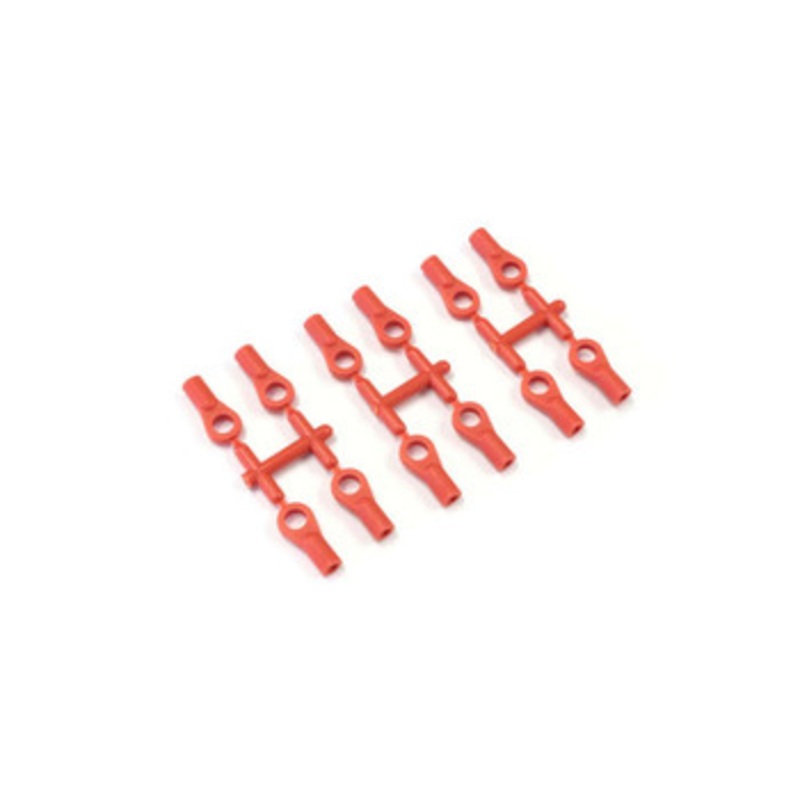 Kyosho LA43RB Ball End (5.8mm/Red)