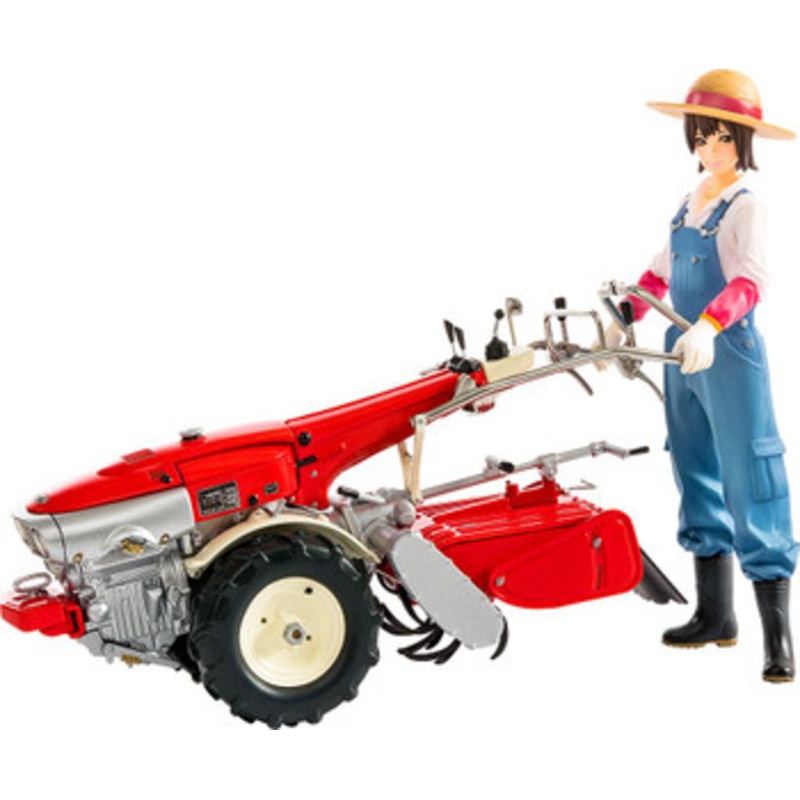 Max Factory PLAMAX MF-21: minimum factory Minori with Honda F90 Tiller Plastic Model