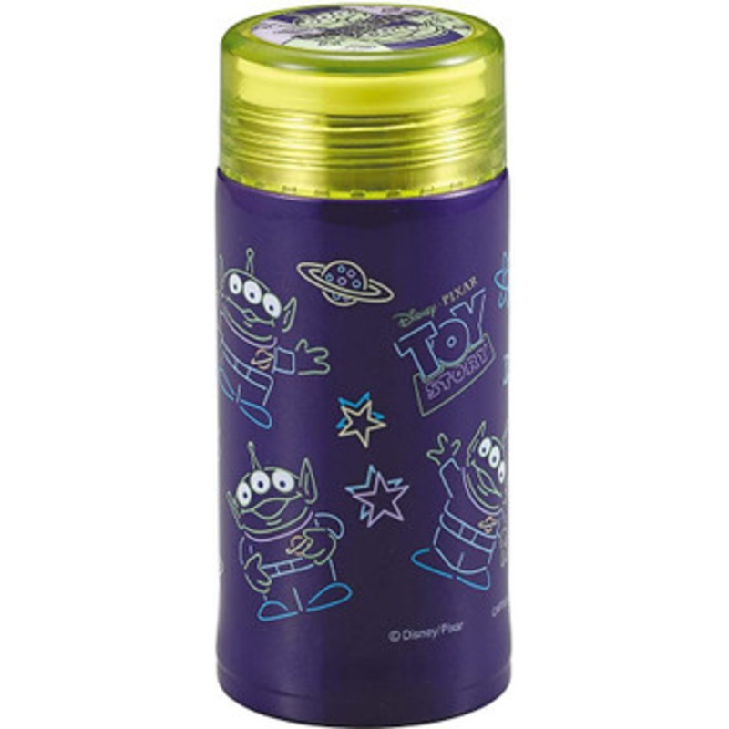 Pearl Metal Disney Lightweight Slim Personal Bottle 200ml Toy Story Neon