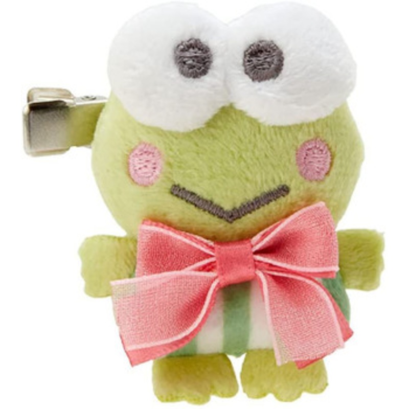Sanrio Mascot Hair Clip Kero Kero Keroppi