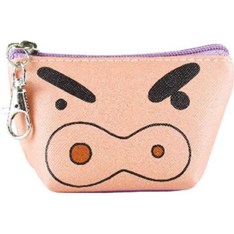 T’s Factory Crayon Shin-chan Triangle Mini Pouch Buriburizaemon /Face