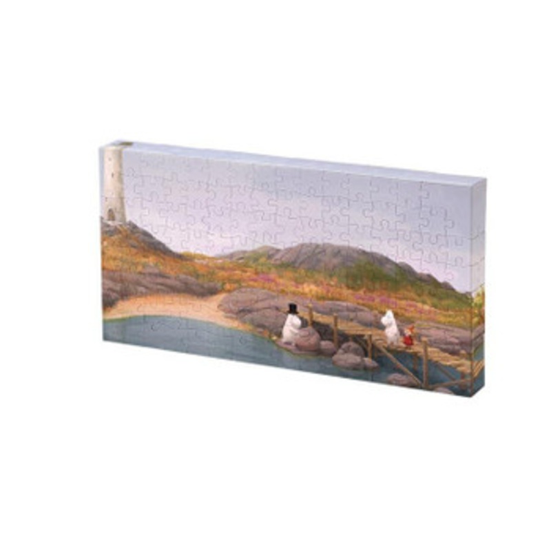 Yanoman 2304-21 Jigsaw Puzzle Moomin Island With Lighthouse (120 Pieces)