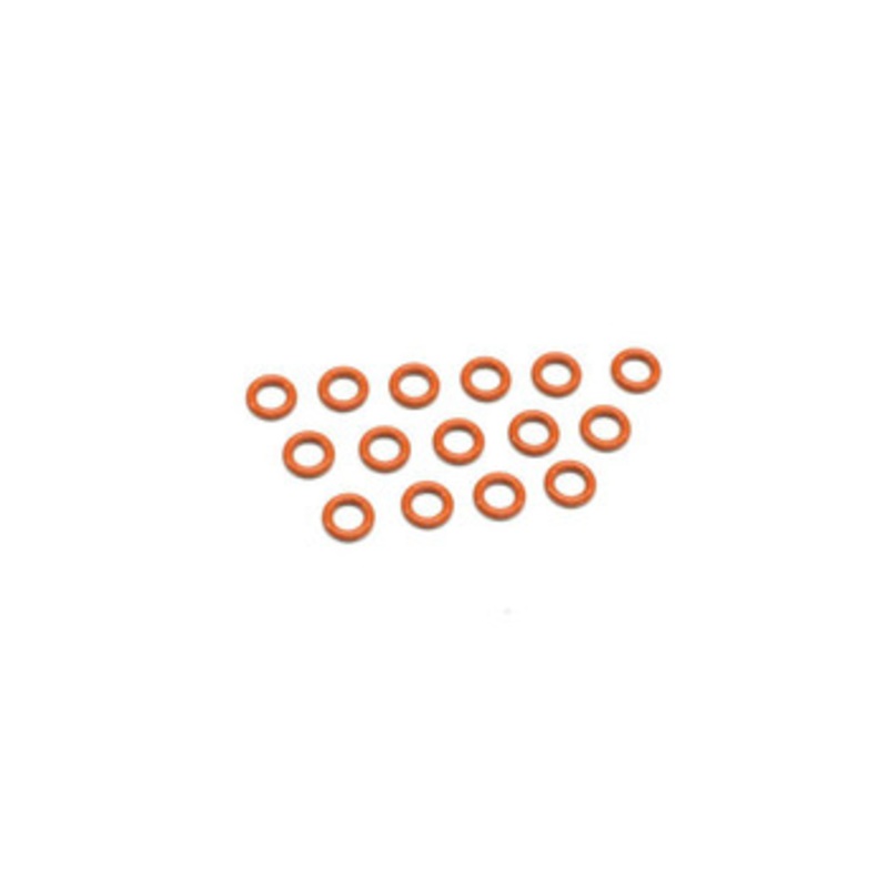 Kyosho ORG06B Silicone O-Ring (P6/Orange) 15Pcs