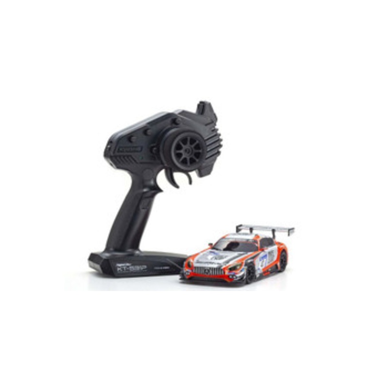 Kyosho RC Model Car Ready Set MINI-Z RWD Mercedes-AMG GT3 No.47 24H Nurburgring 2018 32338FRS