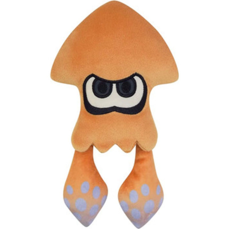 San-ei Plush Toy Splatoon 3 S Squid Orange