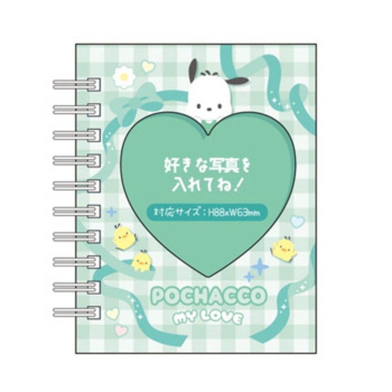 T’s Factory Sanrio Ring Memo with Photo Pocket Pochacco