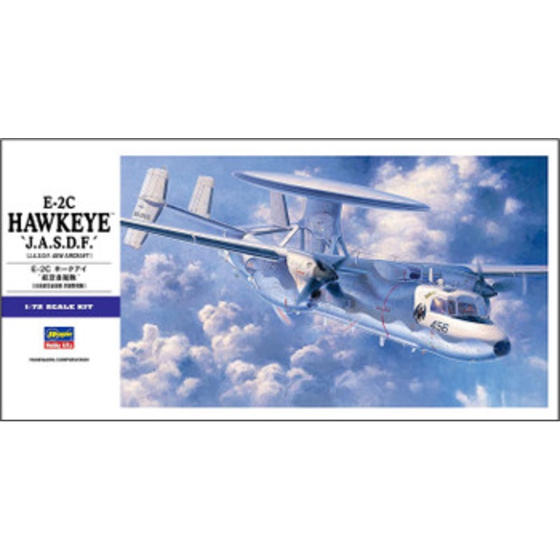 Hasegawa 1/72 E-2C Hawkeye ‘J.A.S.D.F.’ (J.A.S.D.F. Aew Aircraft) Plastic Model