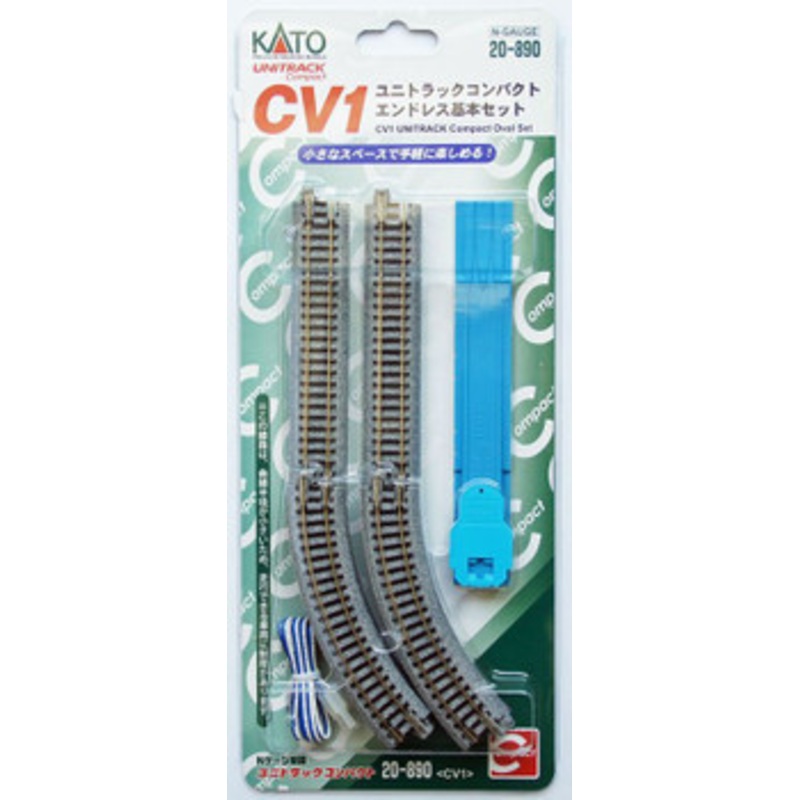 Kato 20-890 CV1 UNITRACK Compact Oval Set (N scale)