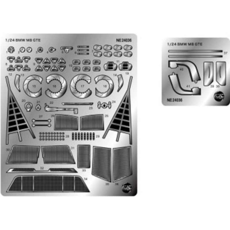 Platz 1/24 BMW M8 GTE 2020 24 Hours of Daytona Winner’s Detail-up Parts