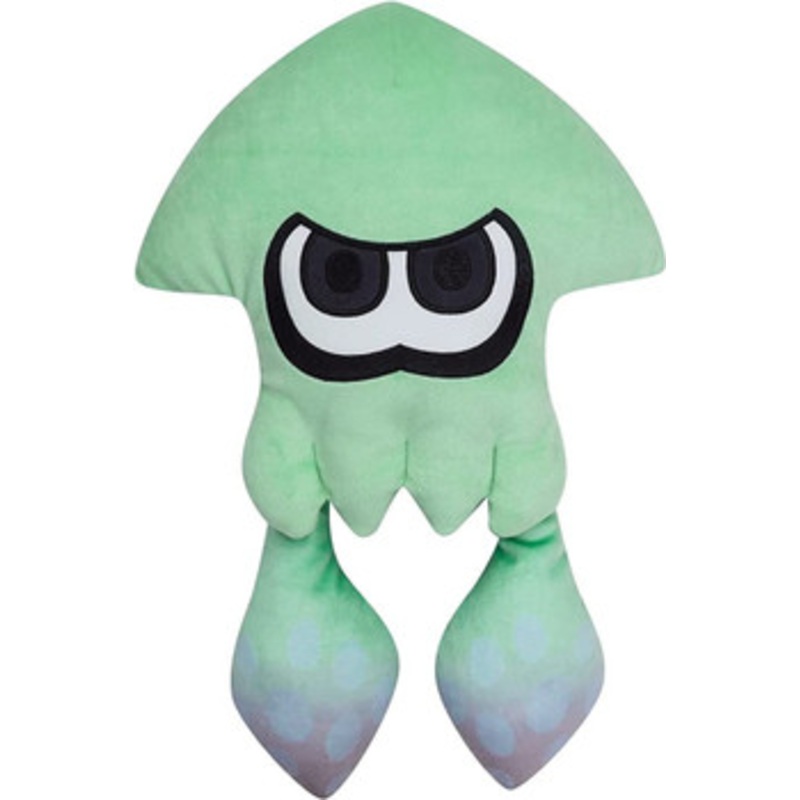 San-ei Plush Toy Splatoon 3 M Squid Light Blue