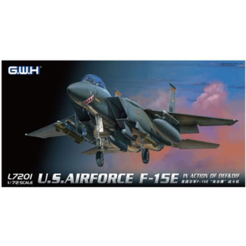 Great Wall Hobby 1/72 US Air Force F-15E Fighter-Bomber Plastic Model