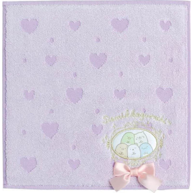 San-x Sumikko Gurashi Mini Towel Purple