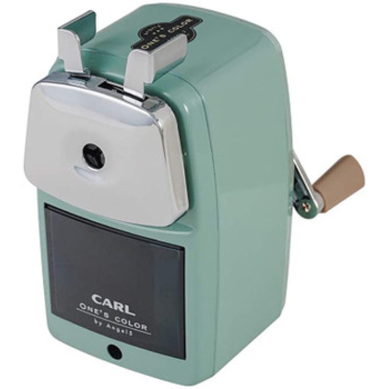 CARL Desktop Pencil Sharpener Angel 5 Royal 3 Cream Green