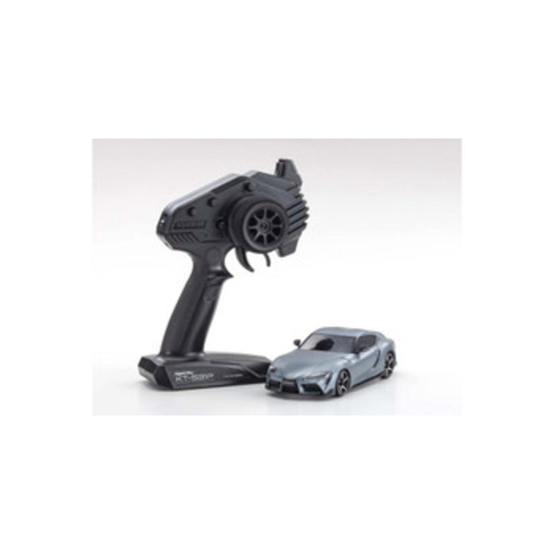 Kyosho RC Model Car Ready Set MINI-Z AWD TOYOTA GR SUPRA Matt Storm Gray Metallic 32619GM