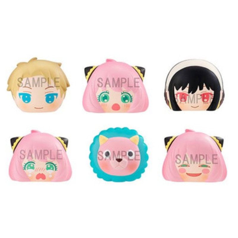 Megahouse FukaFuka Squeeze Bread Spy x Family 6Pcs Box